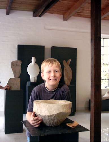 Grundkurs Steinbildhauer fuer Kinder