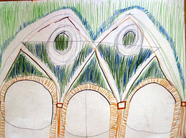 Kunstprojekt Architekturstile 10