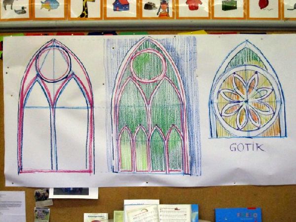 Kunstprojekt Architekturstile 20