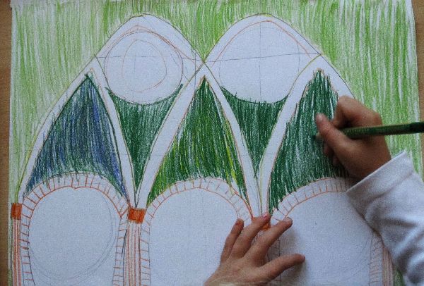 Kunstprojekt Architekturstile 22