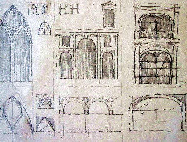 Kunstprojekt Architekturstile 41