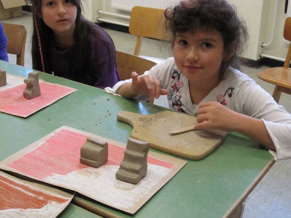 Kunstprojekt Architekturstile 50