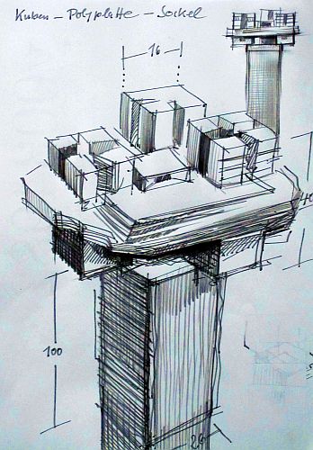 Meisterkurs Entwurf Architekturstele 3