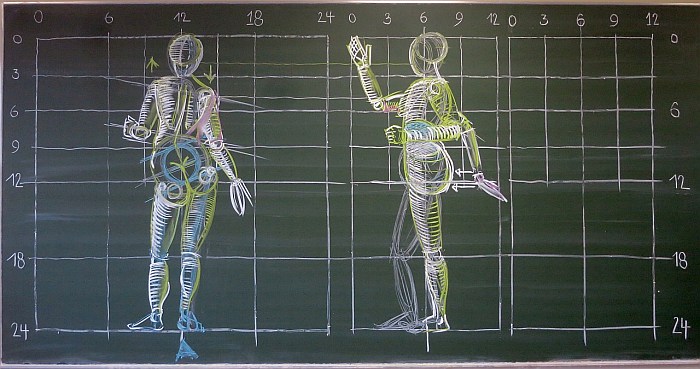 Tafelzeichnung Magnus Kleine-Tebbe Figur 1g