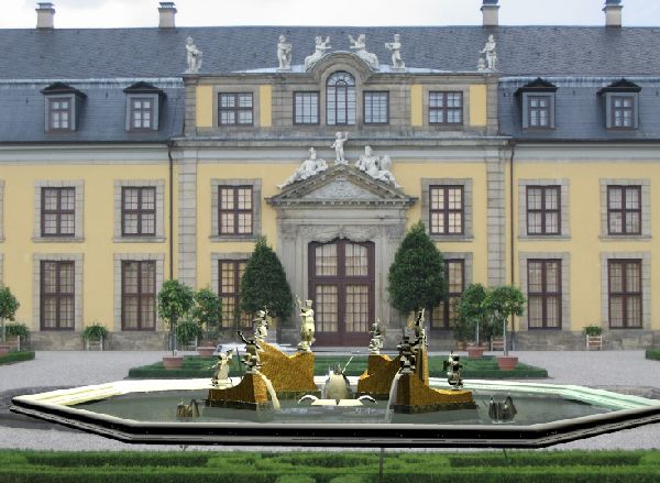 Herrenhausen Neptunbrunnen CAD Simulation 09