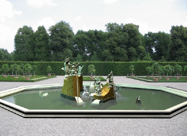 Herrenhausen Neptunbrunnen CAD Simulation 10