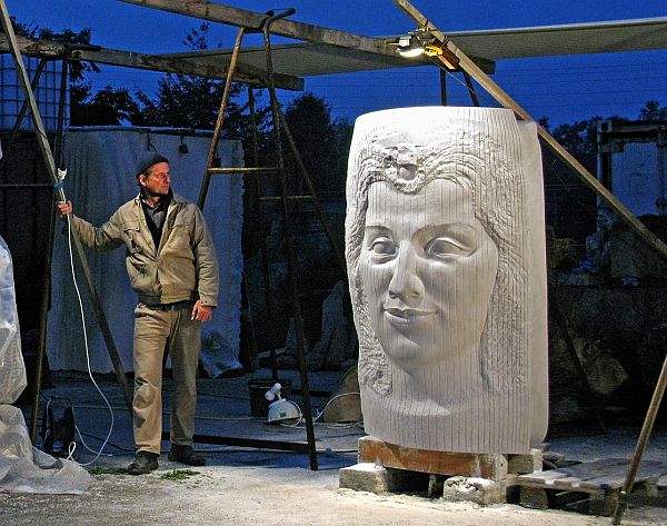 La Scriptura Marmor Carrara Pruesse Stiftung 2016 g