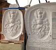 Wappengrabstein Marmor Magnus Kleine Tebbe c