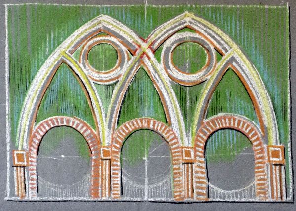 Kunstprojekt Architekturstile 21