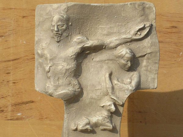 Christusrelief Lamm Gottes